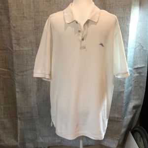 Tommy Bahama Mens shirt, size large, white